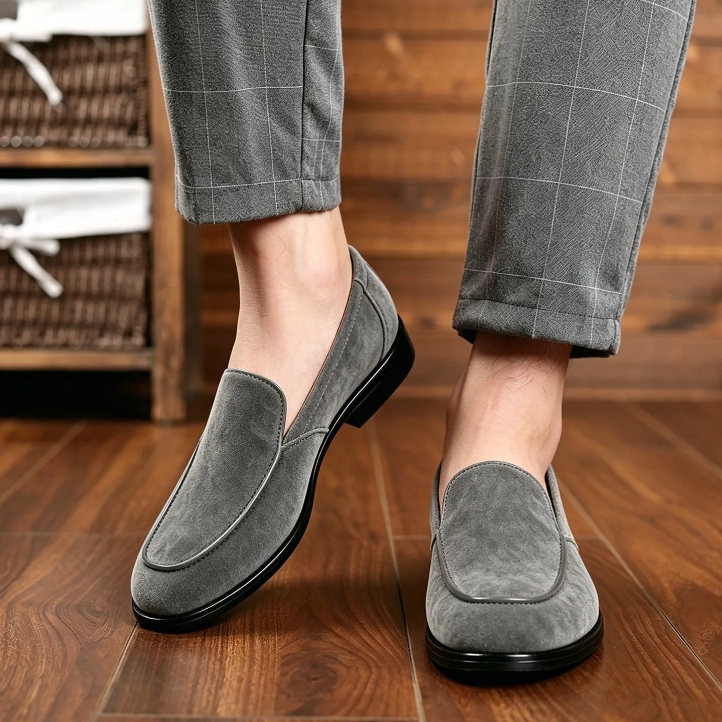 Alden Suede Loafers