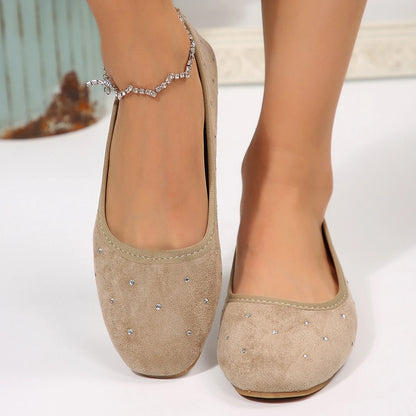 Stella Suede Flats