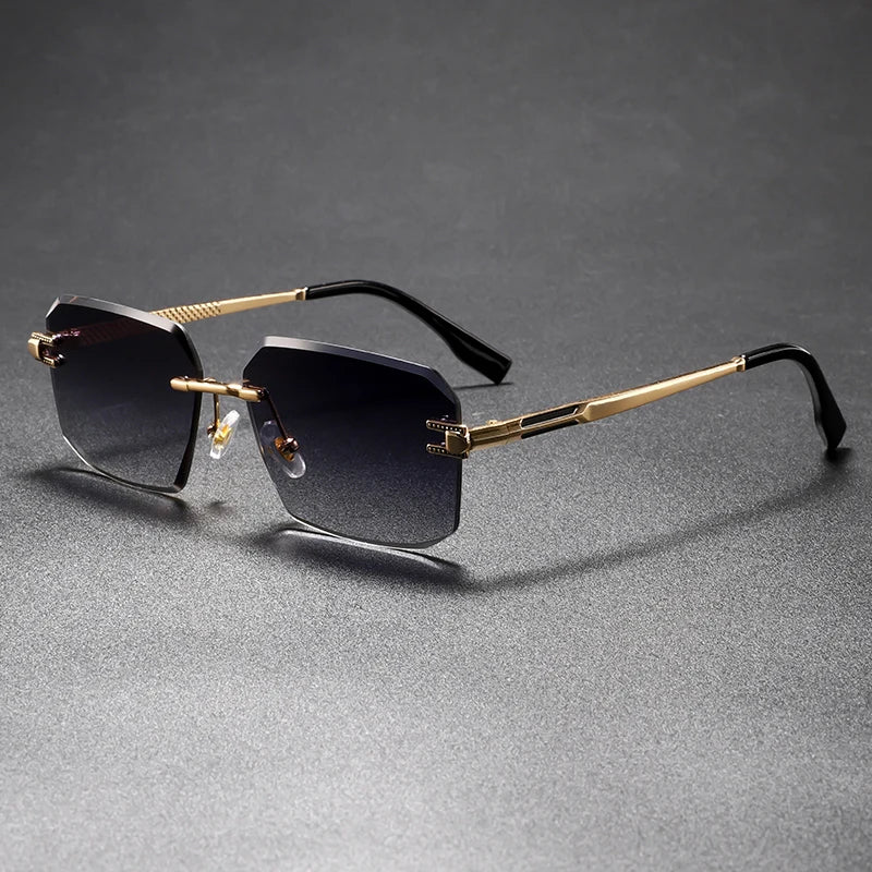 Laurent Rimless Sunglasses