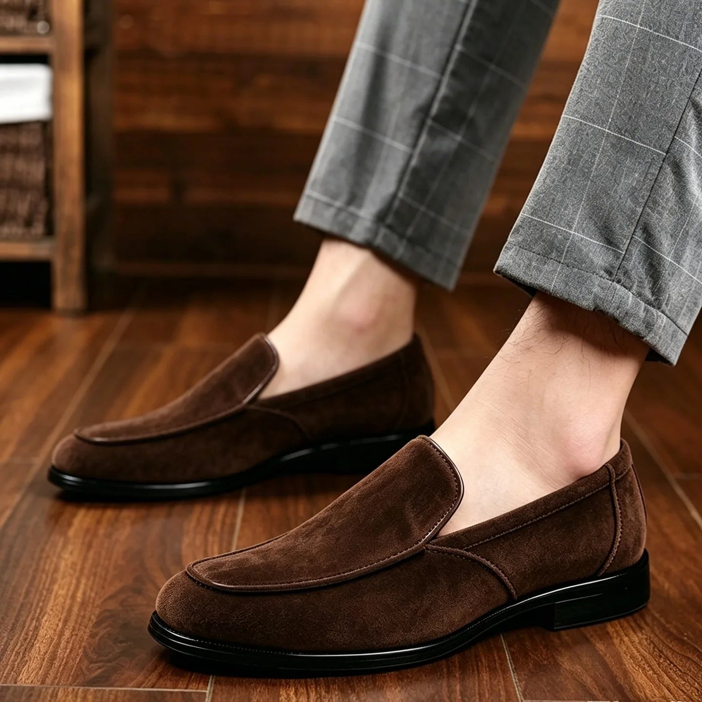 Alden Suede Loafers