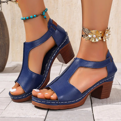 Marcella Peep-Toe Heel