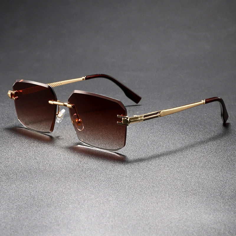 Laurent Rimless Sunglasses