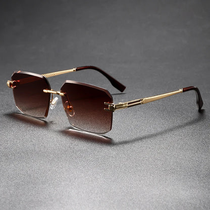 Laurent Rimless Sunglasses